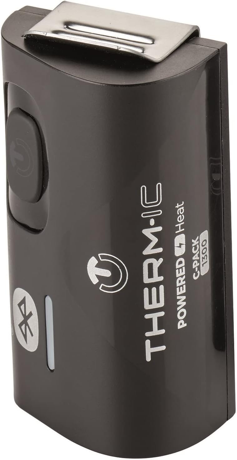 Therm-IC Heat Kit + C-Pack 1300B Bluetooth Batteries – Convert Any Insoles into Heated Ski Boot Insoles for Up to 13 Hours of Warmth