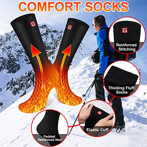 Autocastle-Heated-Socks-for-Men-Women-Rechargeable-Battery-Socks-Electric-Socks-for-Chronically-Cold-Feet-Winter-Warm-Thermal-Socks-Washable-Unisex-Foot-Warmer-for-Hunting-Skiing-Cycling