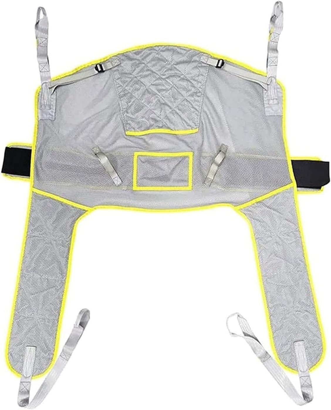 Fascia di trasferimento paziente - Corpo intero in rete con gambe separate | Poliestere, Sollevamento & Posizionamento, Bagno & Letto, Anziani & Disabili, Portata 230kg