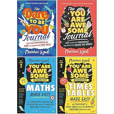 You Are Awesome Series 4 Books Collection Set By Matthew Syed