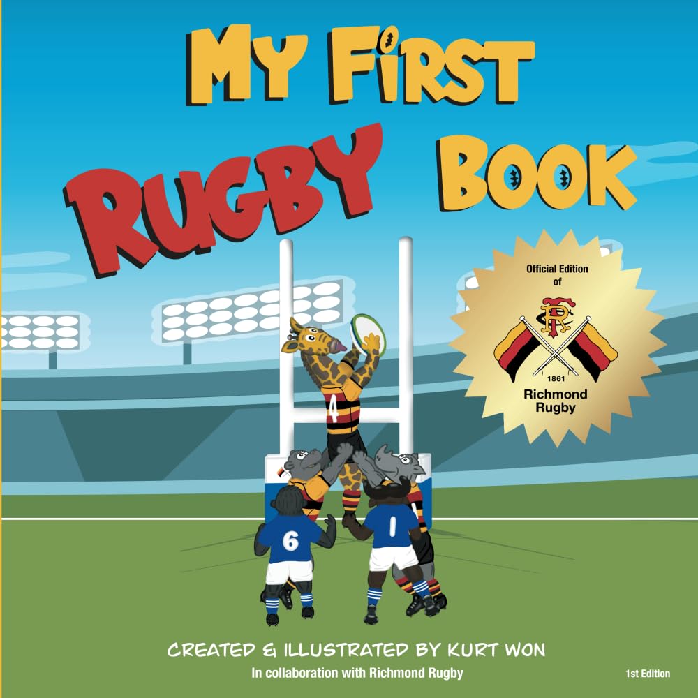 My First Rugby Book: Richmond Rugby Edition