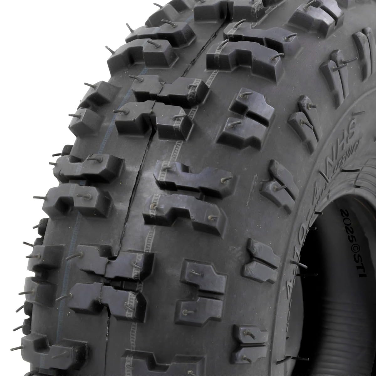 2 Pneumatici 4.10-4 Per ATV E Quad Con 2 Tubi – Gomma Adatta Per Trattorini, Tosaerba E Spazzaneve, Profilo A X