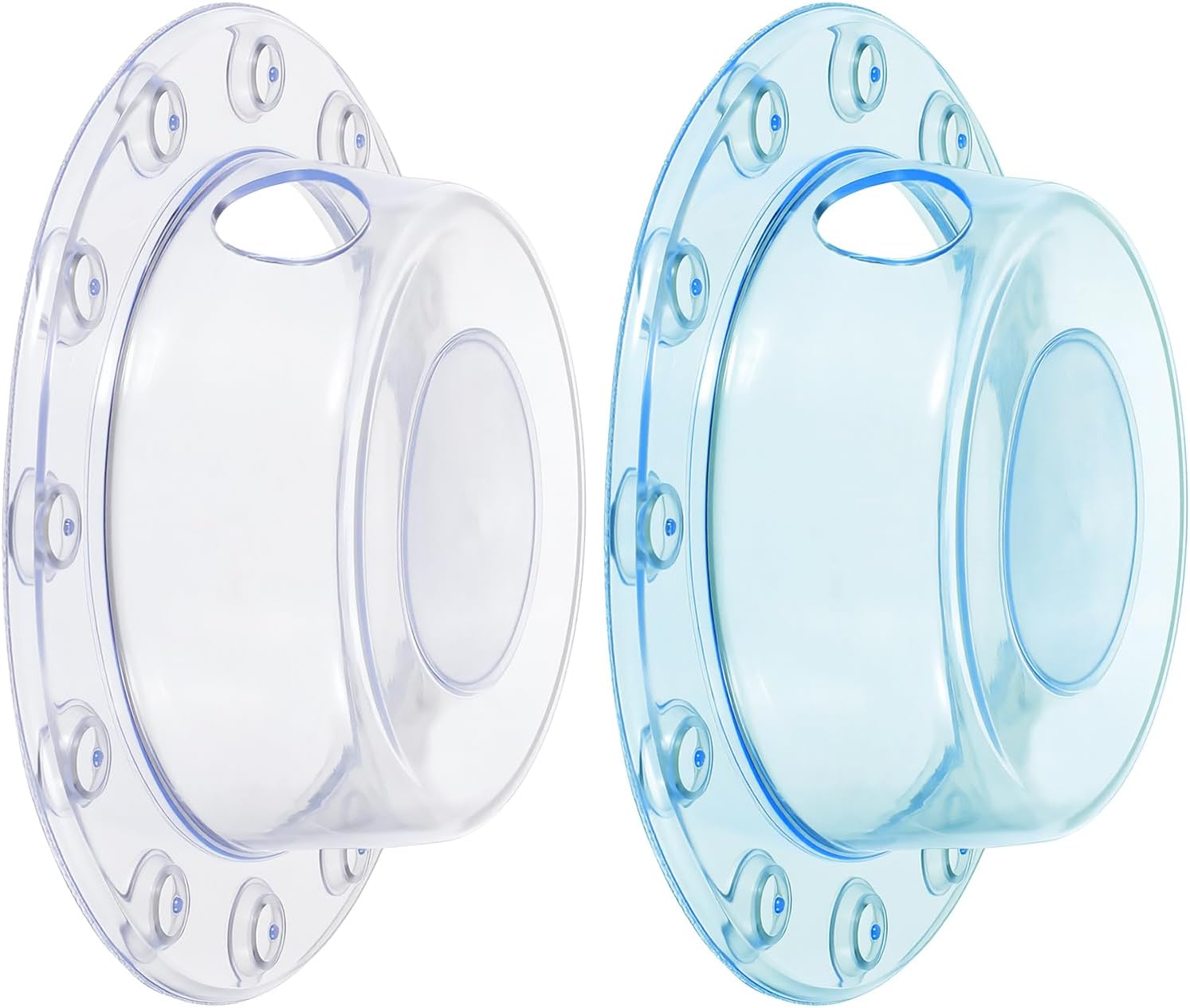 2Pcs 6.1 inch Bathtub Overflow Cover, Overflow Drain Cover for Water Bath