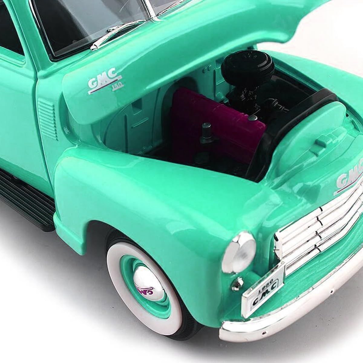Miniatura 1950 GMC Pickup Verde Escala 1/18 Yat Ming Road