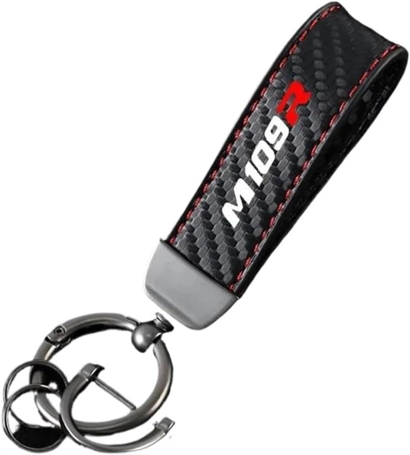 XIUNYIE Motorcycle Keychain Keyring Holder for Boulevard M109R M50 C50 VL800 Volusia 1500 C1800R Lanyard Key Chains Gifts, C