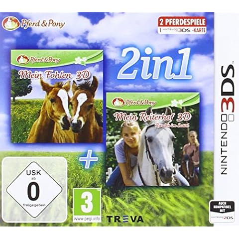 2 in 1: Mein Fohlen 3D + Mein Reiterhof 3D Rivalen Cover