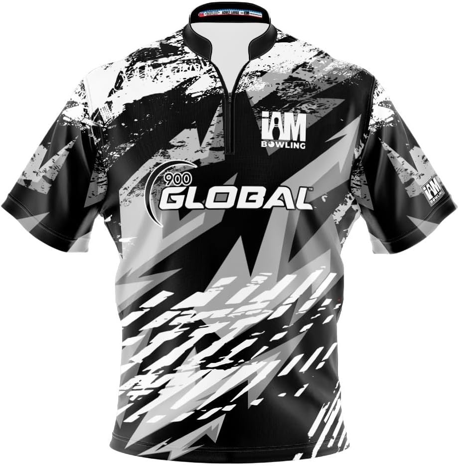 Logo Infusion Dye-Sublimated Bowling Jersey (Sash Collar) - I AM Bowling Fun Design 2020-9G - 900 Global