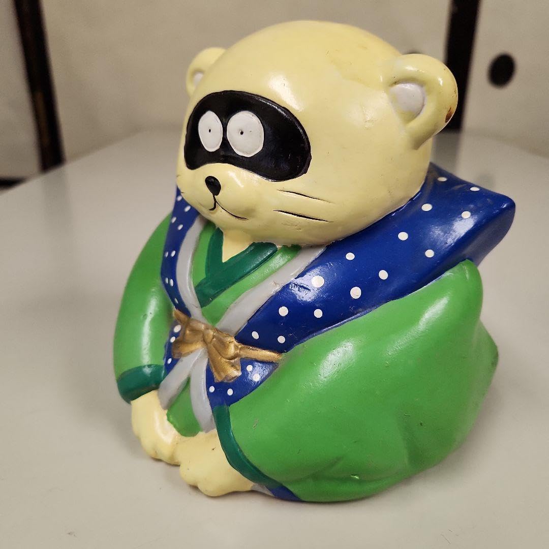 いまだにものごいかっぱ　貯金箱 陶器製 緑と青　バリィさん　セット　レトロ Amazon.co.jp: 陶器 貯金箱 タヌキ 昭和レトロ : おもちゃ