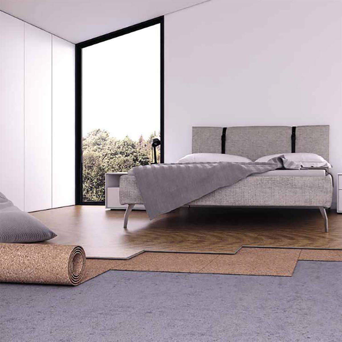 Rotolo In Sughero BioFlex - Isolante Termico E Acustico, 1x10m, Spessore 2-10mm - Foto 4