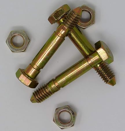 Review Genuine OEM Ariens 5/16″ Professional Snow Blower Shear Bolts 3-Pack 51001500