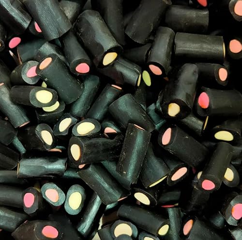 Dutch Licorice Fruit Rockies 1kg Bag