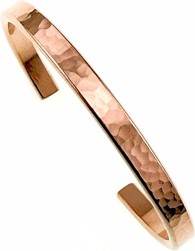 Miniatura 2 de Cobre Cuff pulsera durable cobre ligero de alta calidad 100% cobre macizo sin revestir