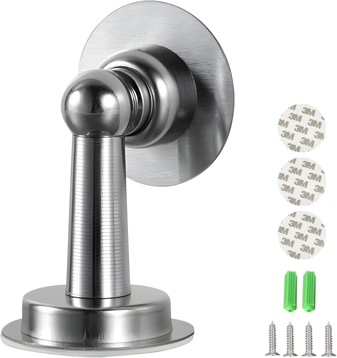 Magnetischer Türstopper Boden - Ohne Bohren Montierbar Für Alle Türen