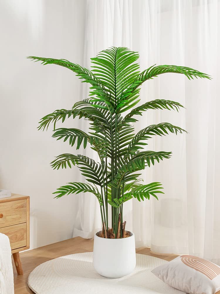 Künstlicher Baum Gefälschter Baum Künstlicher Im Topf Künstliche Pflanzen Für Hausgarten Indoor Outdoor Decor Kunstbaum Indoor(180cm)