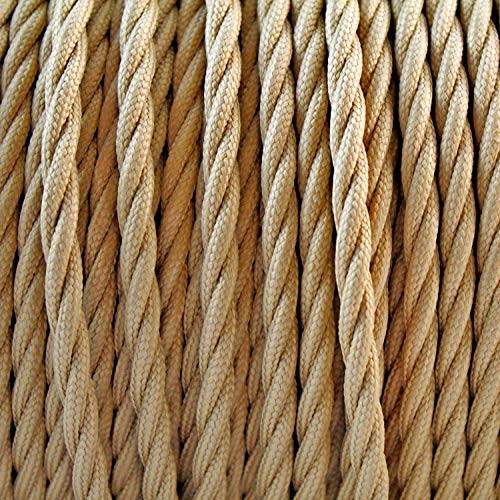 smartect Braided Cable twisted, Light Brown - Image 3