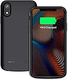 Forhouse Funda bater?a iPhone XR Battery, Funda de Carga Protectora de Cargador Externo Recargable Ultra Delgado con indicador de Encendido LED para iPhone XR Battery (Negro) Forhouse Funda bater?a iPhone XR Battery, Funda de Carga Protectora de Cargador Externo Recargable Ultra Delgado con indicador de Encendido LED para iPhone XR Battery (Negro)