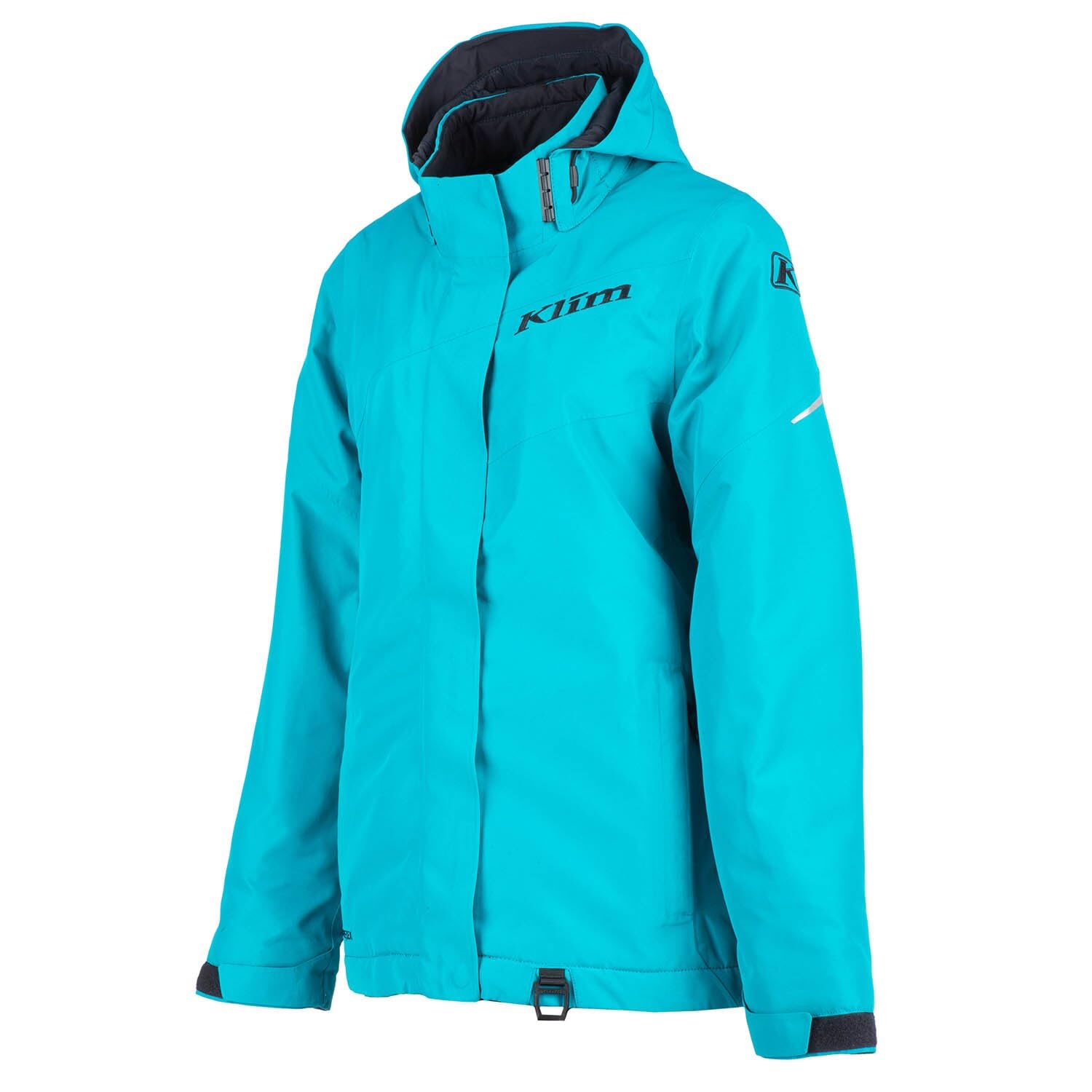 KLIM Women's Allure Winter Snowmobile Jacket |Gore-Tex, Insulated|Size Small - Arctic Teal - High-rise