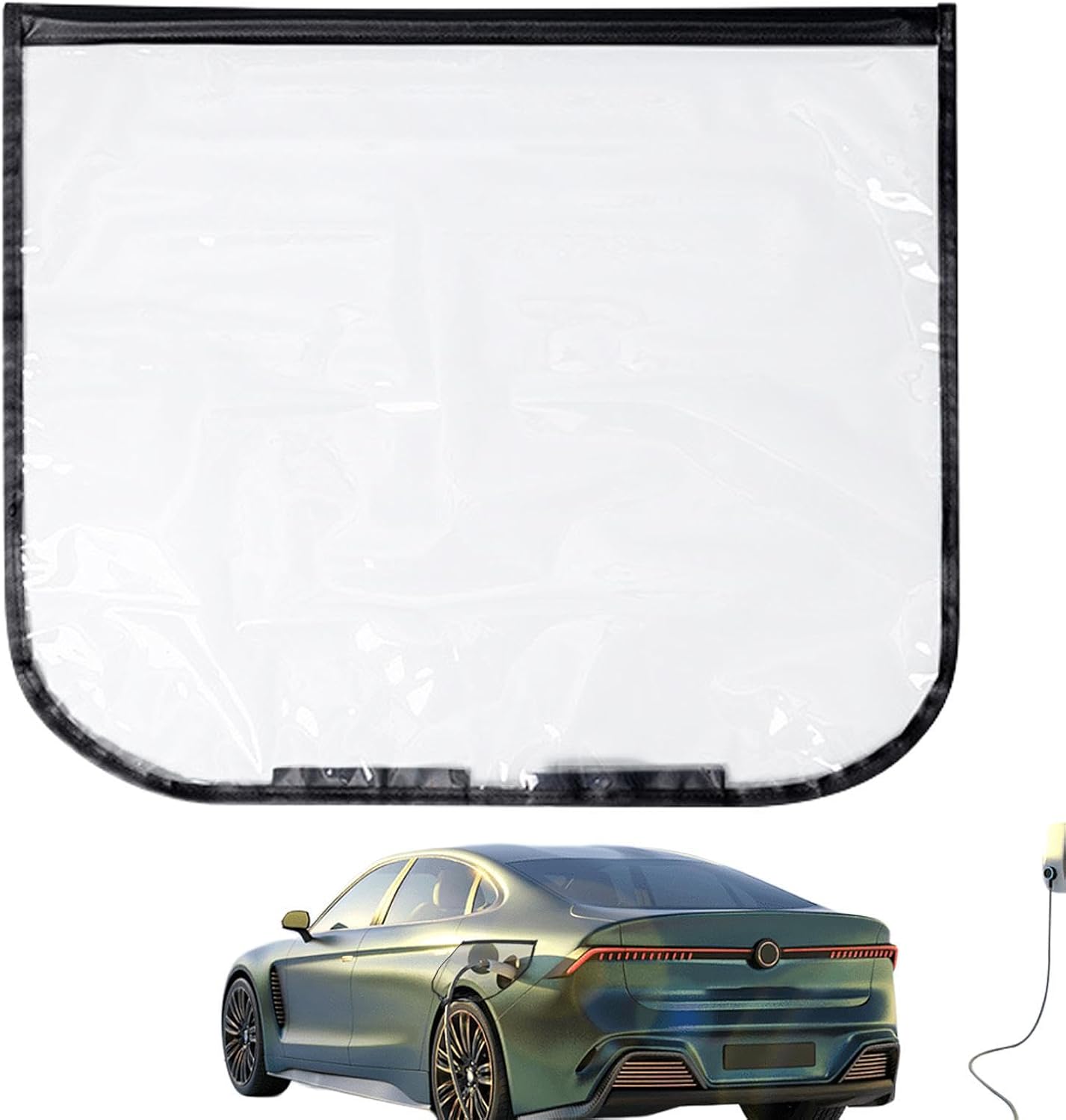 Puerto de enchufe para coche para cargador EV – Accesorio Protectores De Cargadores Vehículos Eléctricos | Cubierta Puerto Cargador Duraible Puertos Carga Automóviles Cubierta Enchufe Ideal Para Impermeabilización Y Prote