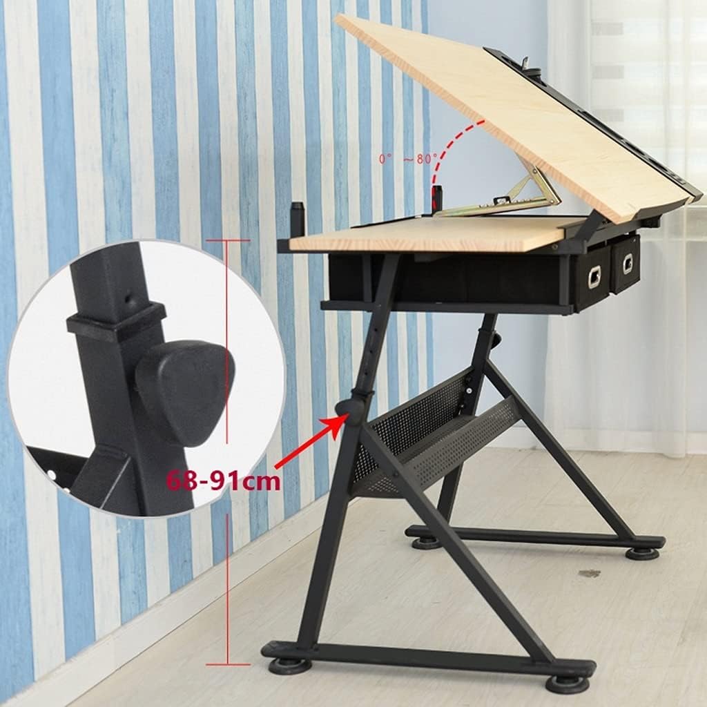 折りたたみ調節可能な製図テーブル、クラフトテーブル描画デスクライティングデスクスタジオデスク、収納引き出し付きスケッチ絵画ワークステ 折りたたみ調節可能な製図テーブル、クラフトテーブル描画デスクライティングデスクスタジオデスク、収納引き出し付きスケッチ絵画ワークステ  Amazon.co.jp: 折りたたみ調節可能な製図テーブル、クラフトテーブル描画デスクライティングデスクスタジオデスク、 収納 ...
