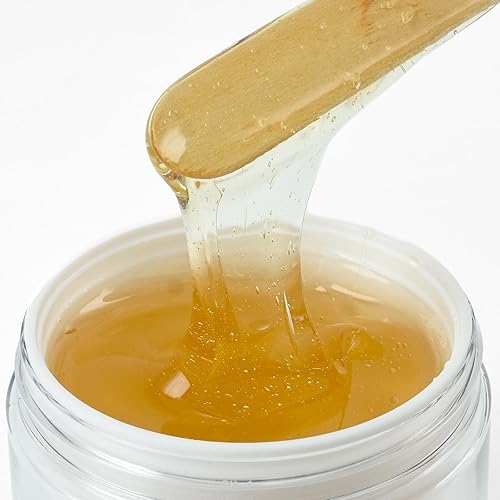 Miniatura 3 de Kit de cera de azúcar para mujeres, kit de cera para depilación azucarada para axilas, bikini, brasileño, cara y pierna, para todo propósito, mediano