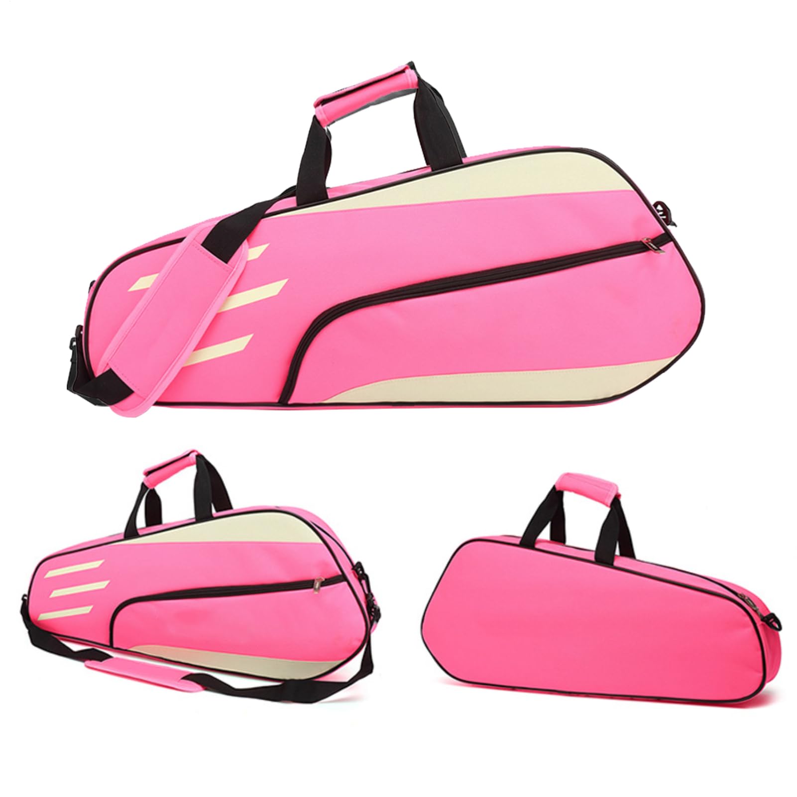 Bolsa De Raqueta De Tenis Bolsa De Raqueta De Bádminton, Cubierta De Raquetas De Bádminton, Bolsa De Almacenamiento De Hombro De Protección, Bolsas De Cubierta De Múltiples Raquetas, Fundas De Equipo