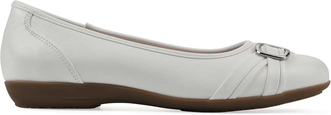 Cliffs by White Mountain Women's Cushioned Calming Ballet Flat