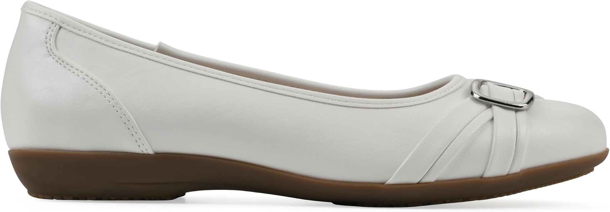 Cliffs by White Mountain Women's Cushioned Calming Ballet Flat