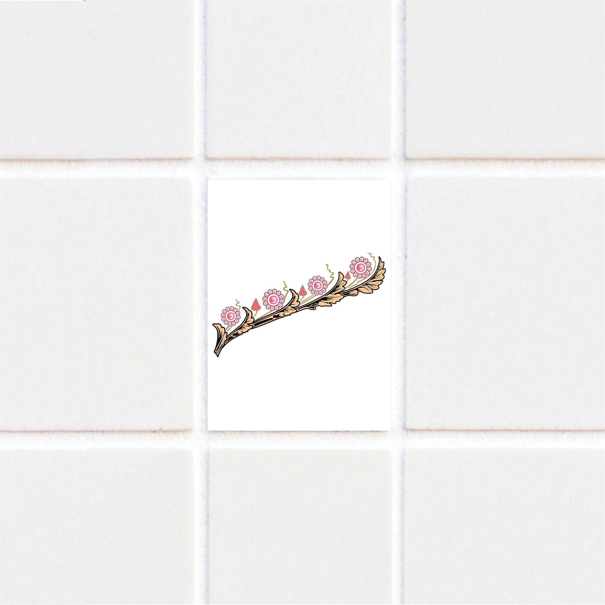 FoLIESEN MF745 Autocollants Pour Carrelage De Salle De Bains