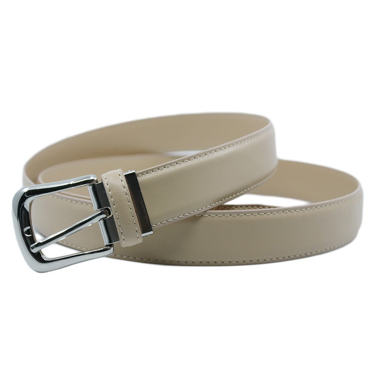 YEHMAN Women classic leather belt with metal pin buckle ajustable 120 cm 3 cm width