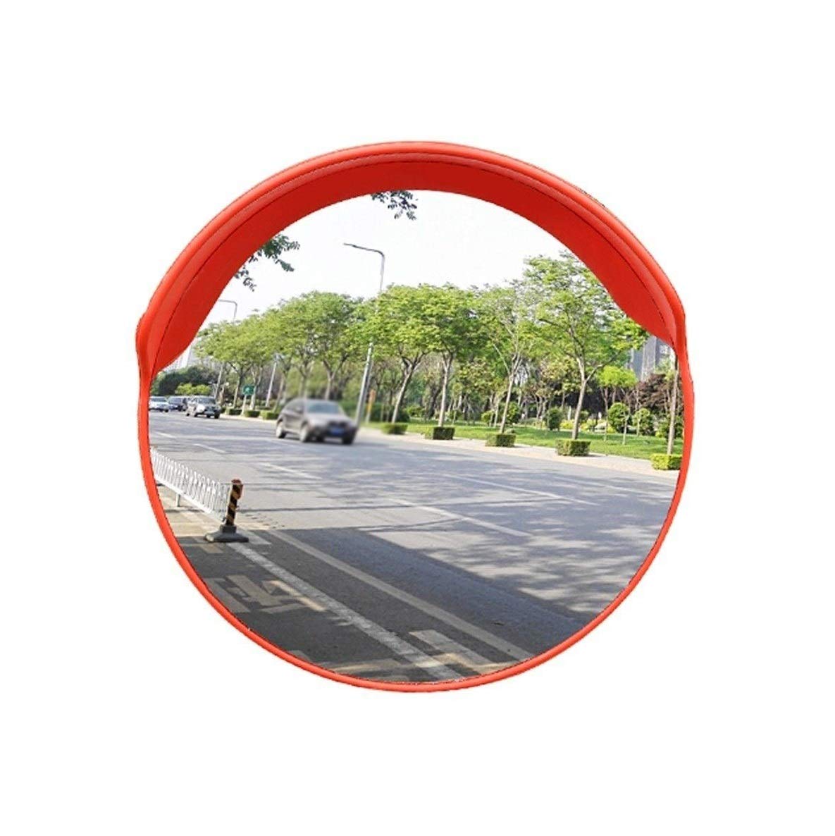 Espejo de tráfico exterior convexo para seguridad en garaje y estacionamiento de 45 a 100 cm