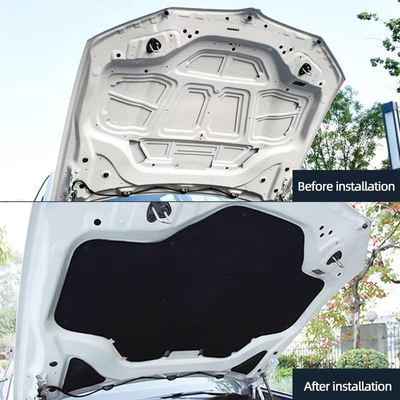 Coussin capot moteur BMW X3 G01 réduit bruit et chaleur - 8