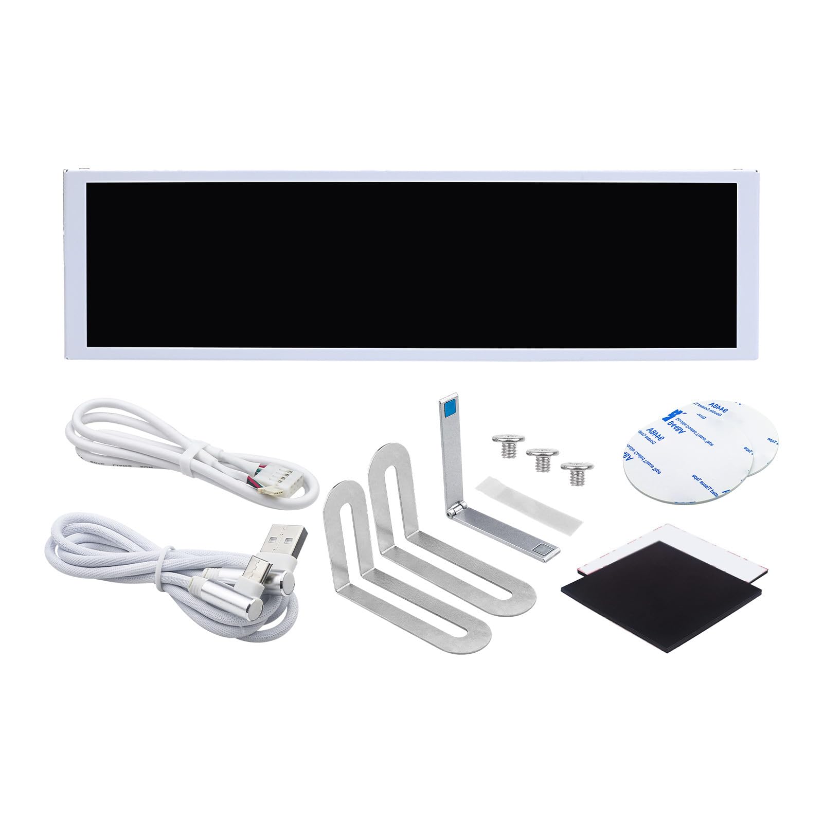 Monitor pomocniczy USB o przekątnej 9,2 cala, nowoczesny design, narzędzie do wizualizacji danych, lekka aluminiowa obudowa monitor komputerowy