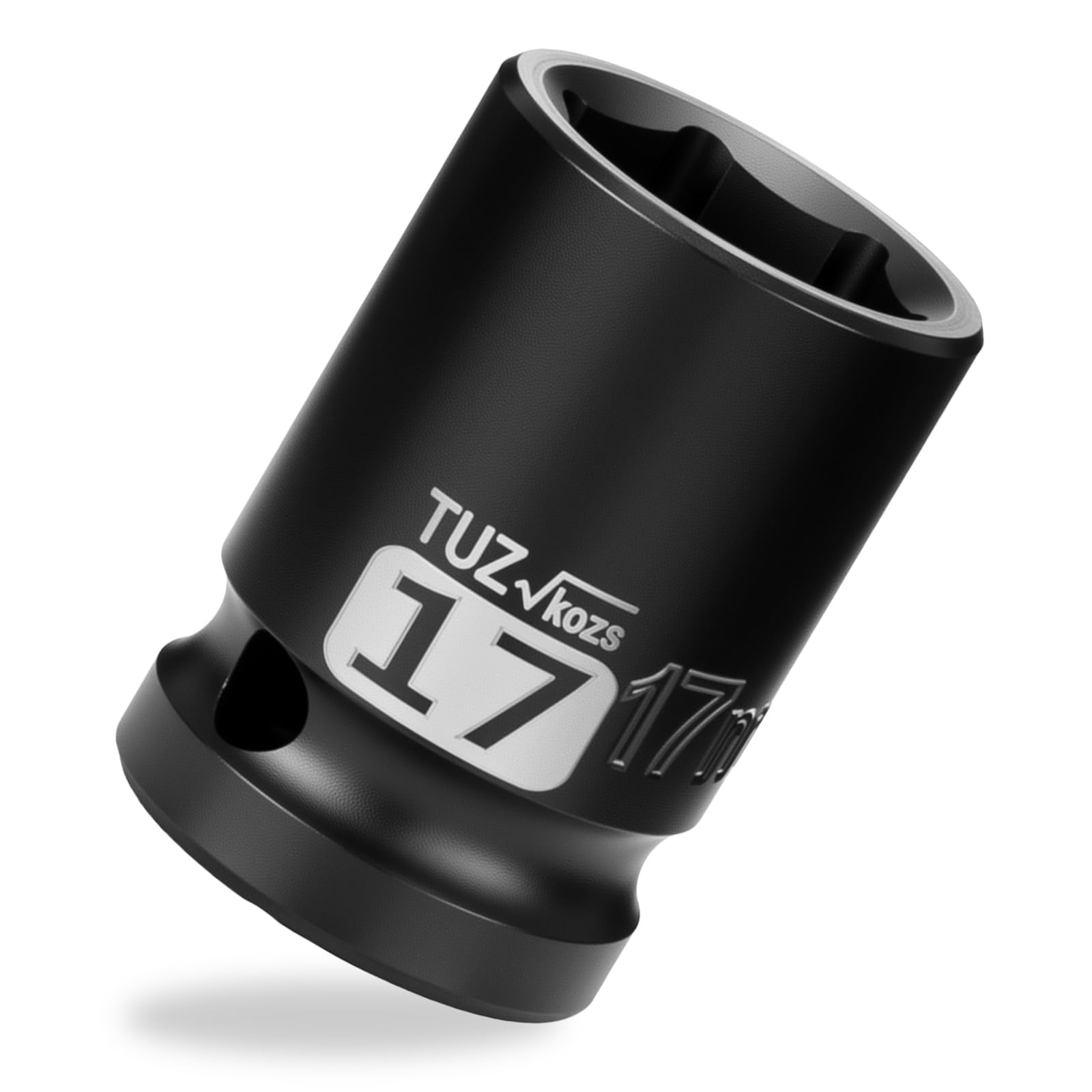1/2 Inch Drive 17mm Shalllow Metric 6 Point CR-MO Impact Socket
