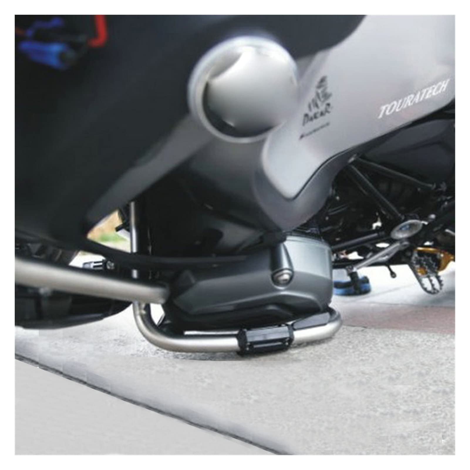 Ochrona przed upadkiem motocykla Osłona Silnika Motocykla Ochrona Zderzaka Blok Dekoracyjny Crash Bar Dla KAWASAKI Vulcan S 650 650cc VN650 2015-2021 2020 (Kolor : Czarny)