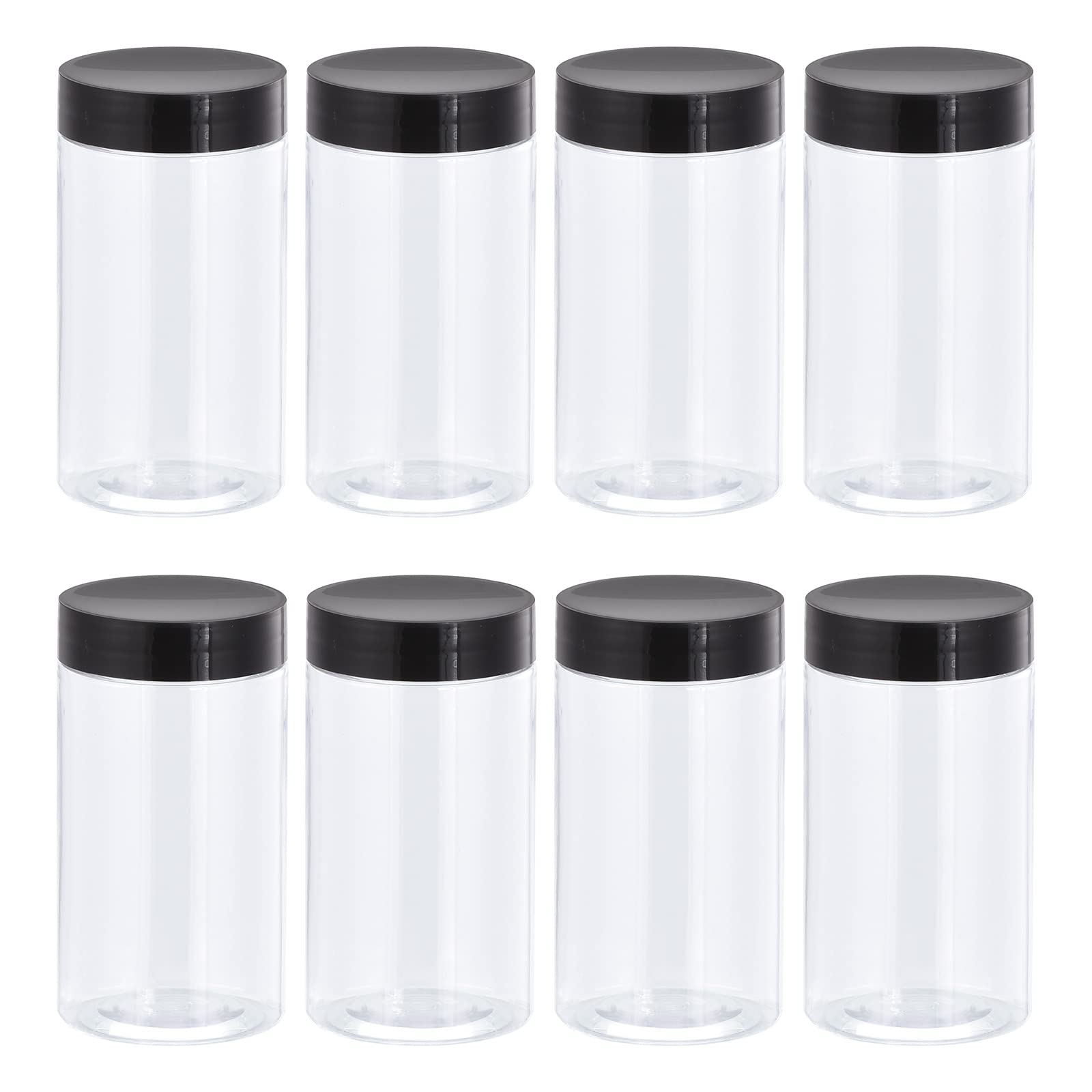 Bocaux en plastique 150 ml uxcell pour organiser vos épices de cuisine et cosmétiques maison