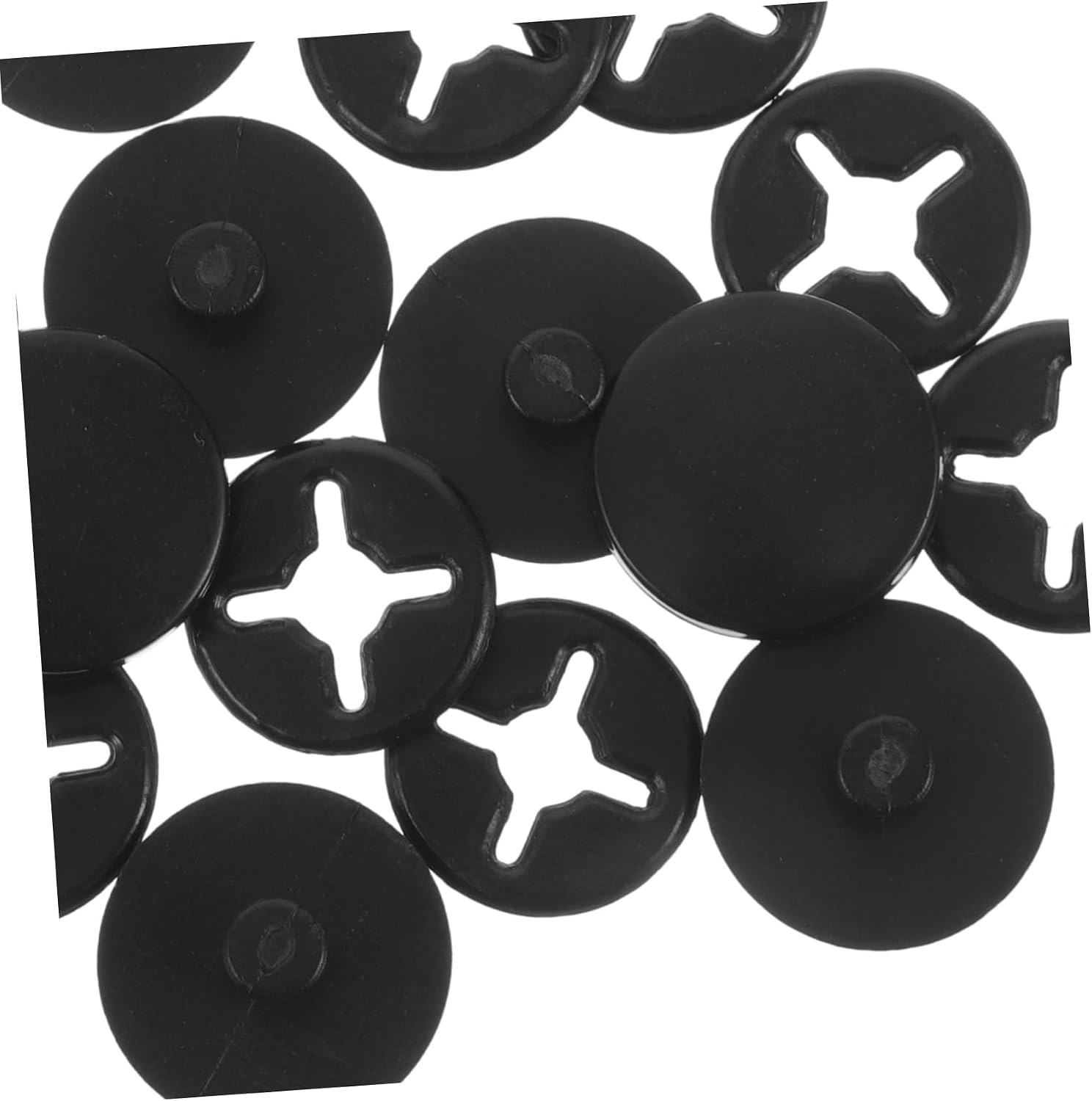 BESPORTBLE 20pcs Race Bib Holders Fixing Buckles for Number Display Quick Installation Running Clips for Runners and Race Day Accessories