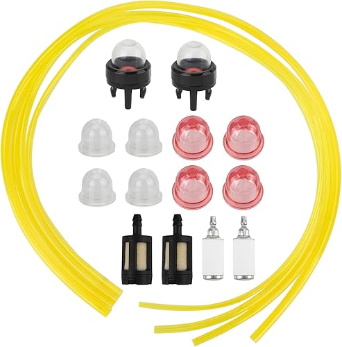 Miniatura 2 de Manguera de combustible de 4 tamaños y 4 pies de largo, filtro de combustible para motor pequeño de 2 ciclos para Poulan para Craftsman para