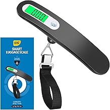 Smart Saver Digital Luggage Scale, Portable Hanging Baggage Scale for Travel,Suitcase Weight Scale, Upto 50 KG's