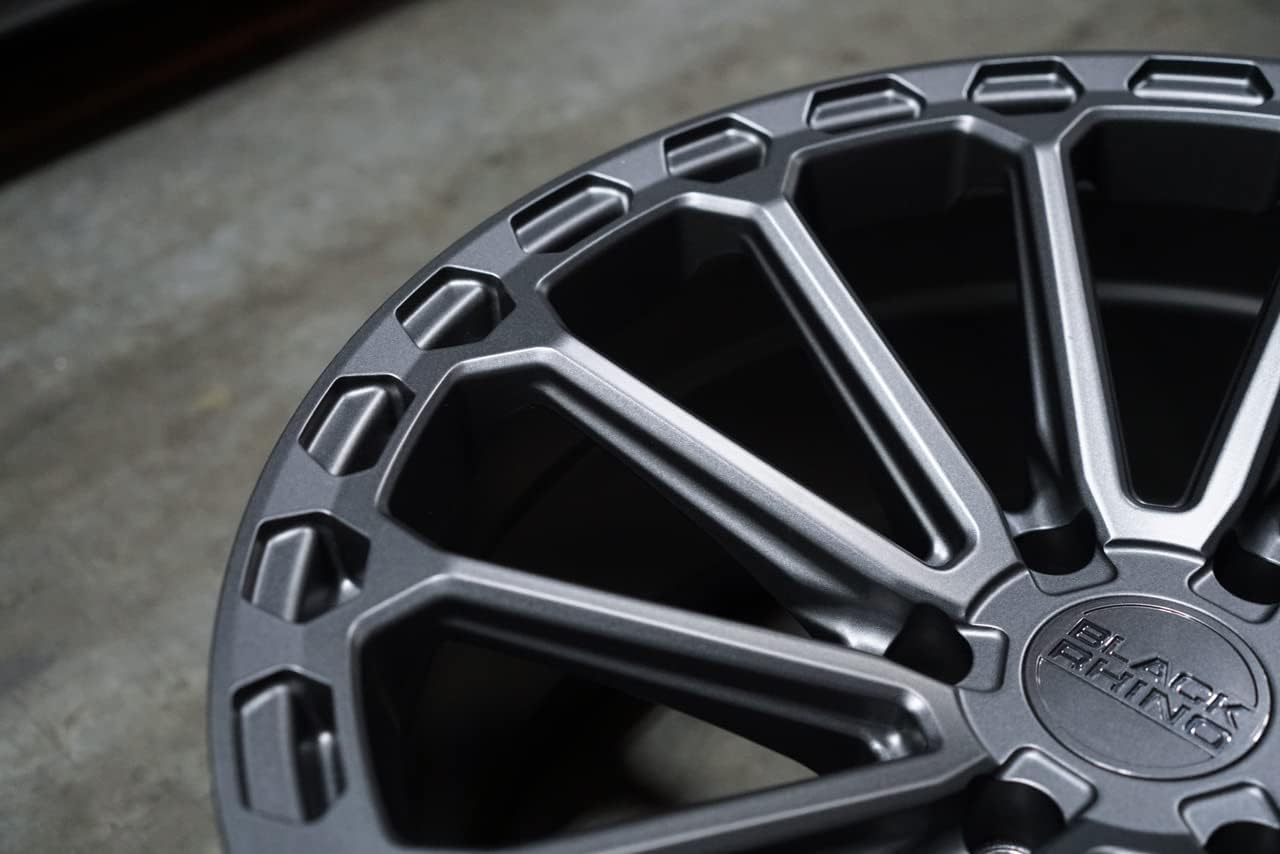 Black Rhino 2095KZN-86140G12 20X9.5 6X5.5 M-GNMTL -18MM Kaizen