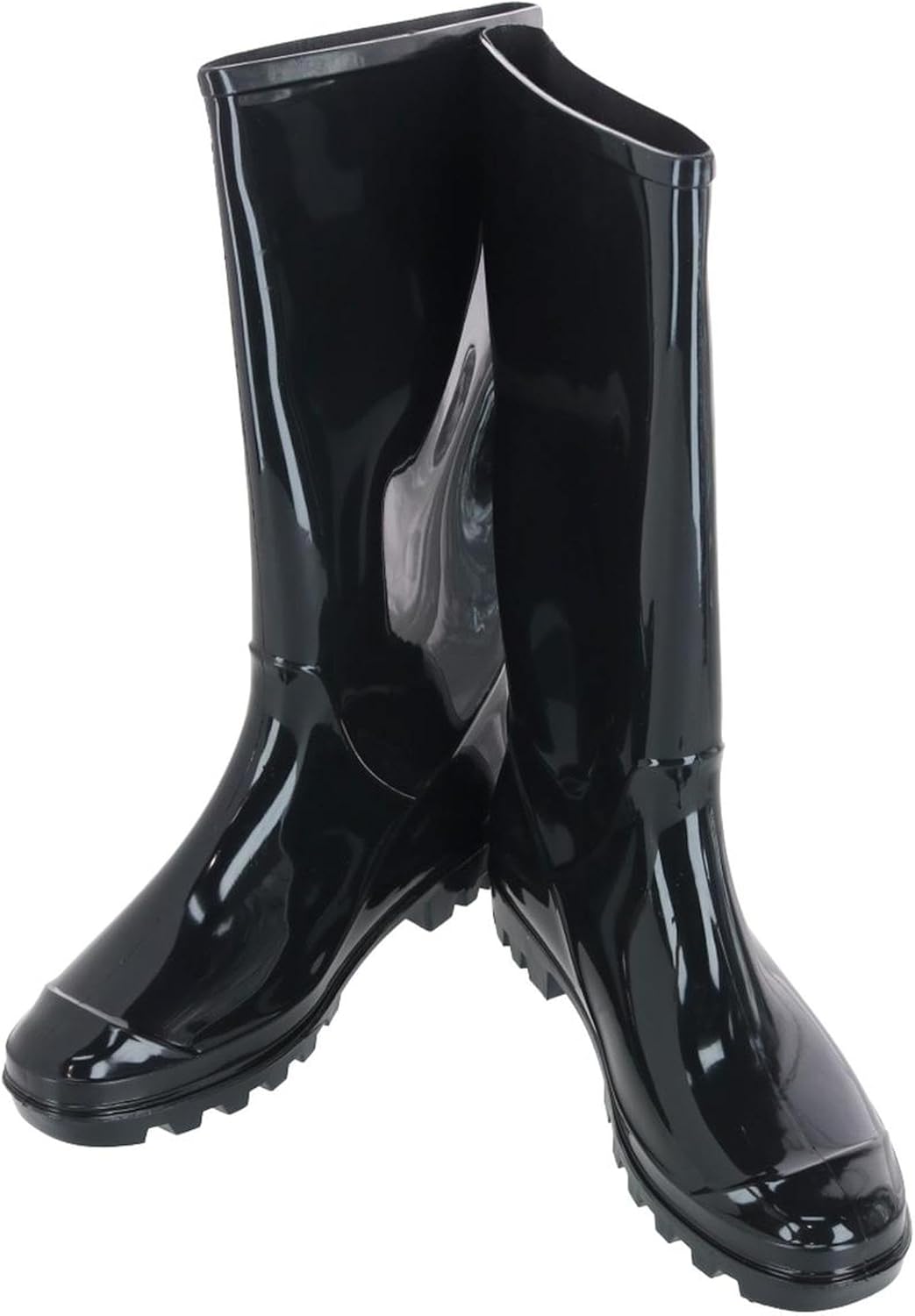 CTM Women's Solid Color Water Resistant Rain Boots