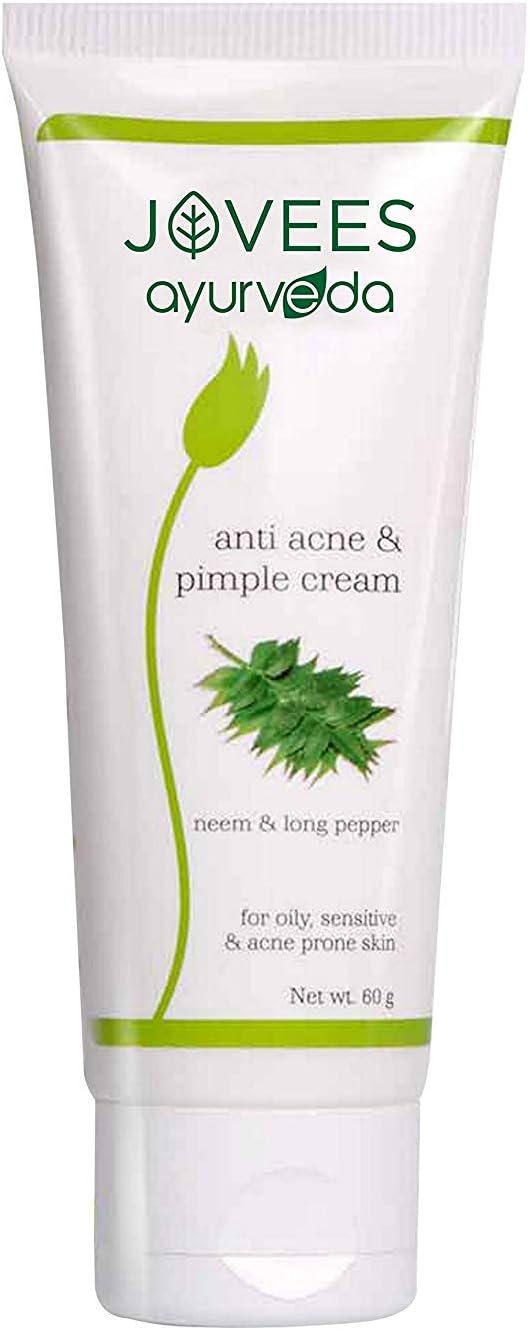 Jovees Ayurveda Neem & Long Pepper Anti Acne & Pimple Cream 60g