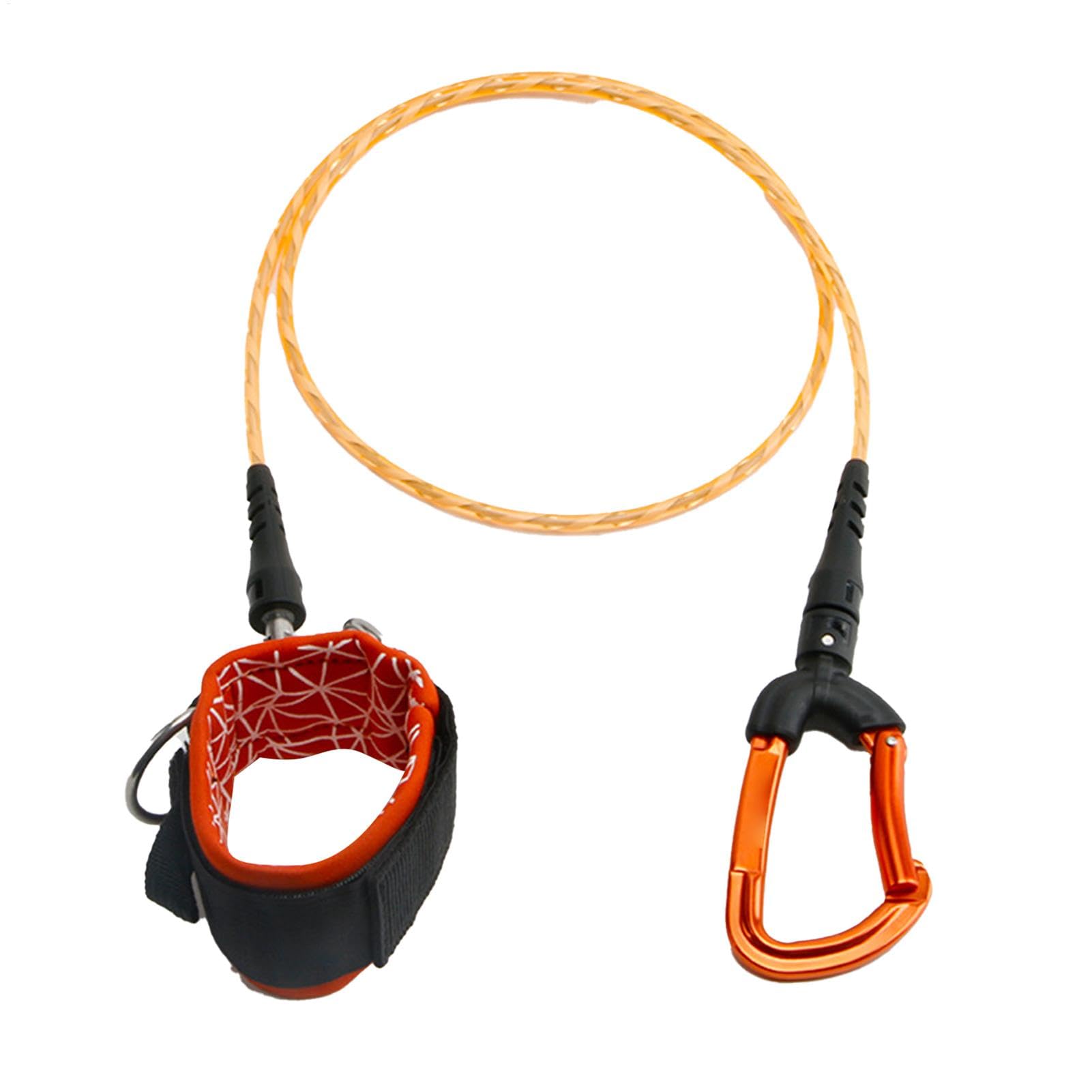 Freediving Lanyard, Heavy-Duty Diving Safety Rope, Outdoor Swimming Lanyard, Secure Attachment for Freediving, Diving, Snorkeling and Boating, Freediving Security Rope for Deep Diving