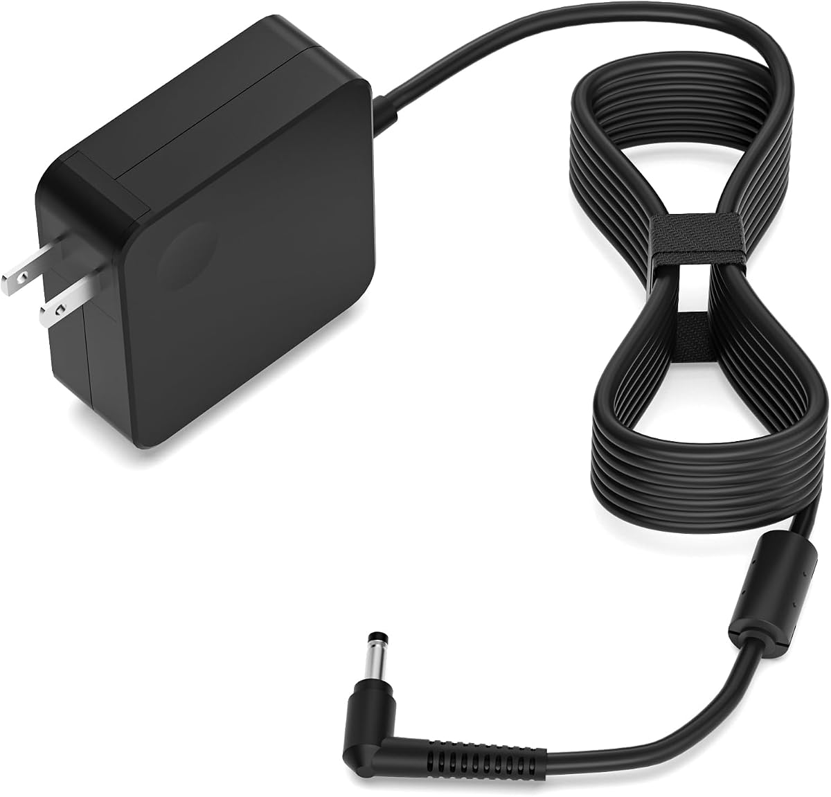 Charger for Lenovo Laptop 65W, Lengthened Power Cord, Round Tip AC Adapter Compatible with IdeaPad 1/3/5, Slim 3/5/7, Flex 5 (14/15/16), V14/V15/V17, S145, S340, 320/330 Series for Home Office Travel