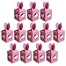 Qemsele Scatole Borse Festa per Bambini, 12 PCS Scatole Caramelle scatole di Regalo Borse Sacca Sacchettini del per Tema Riutilizzabile Festa di Compleanno Bambini bomboniare Sacchetto Festa (Kitty)