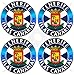 TENERIFFA INSEL, KANARISCHE INSELN Spanien, ISLAS CANARIAS Spanisch 50mm Auto & Motorrad Aufkleber, x4 Vinyl Sticker