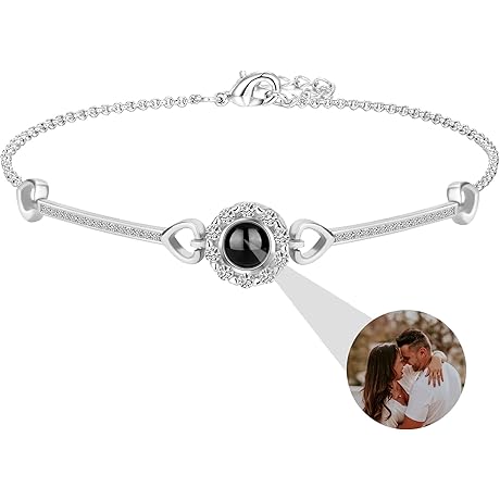 Projection Bracelet: Eternalize Loved Ones with Personalized Photo Charm