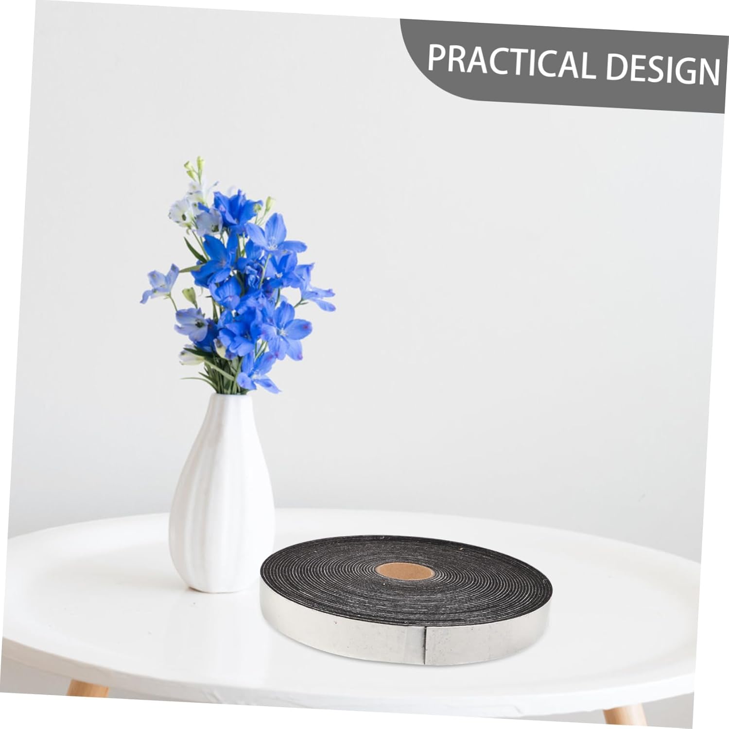 Alipis 5rolls Felt Strips Self-Adhesive Furniture Pads for Chair Legs Non- for Floors Reduce Noise and Wear for Use