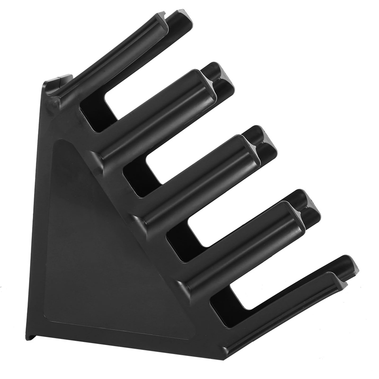 GOWENIC Portavasos para Encimera a Prueba de Polvo |Organizador Dispensador de Estante de Almacenamiento de Vasos de Plástico para café, té con Leche de 15Oz (Black)