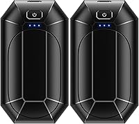 Vista 1 de Hand Warmers Rechargeable, Dnaleao 2 Pack 4000mAh Electric Portable Pocket Heater, Heat Therapy Great for Outdoors, Hunting, Golf, Camping, Warm
