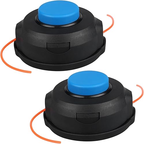 Paquete de 2 cabezales de recortadora 128LD T25 para Husquvarna Weed Eater 223L 322L 125L 128L 128R 128RJ 125C 122L 223R 322C 323C 325C 325CX Poulan